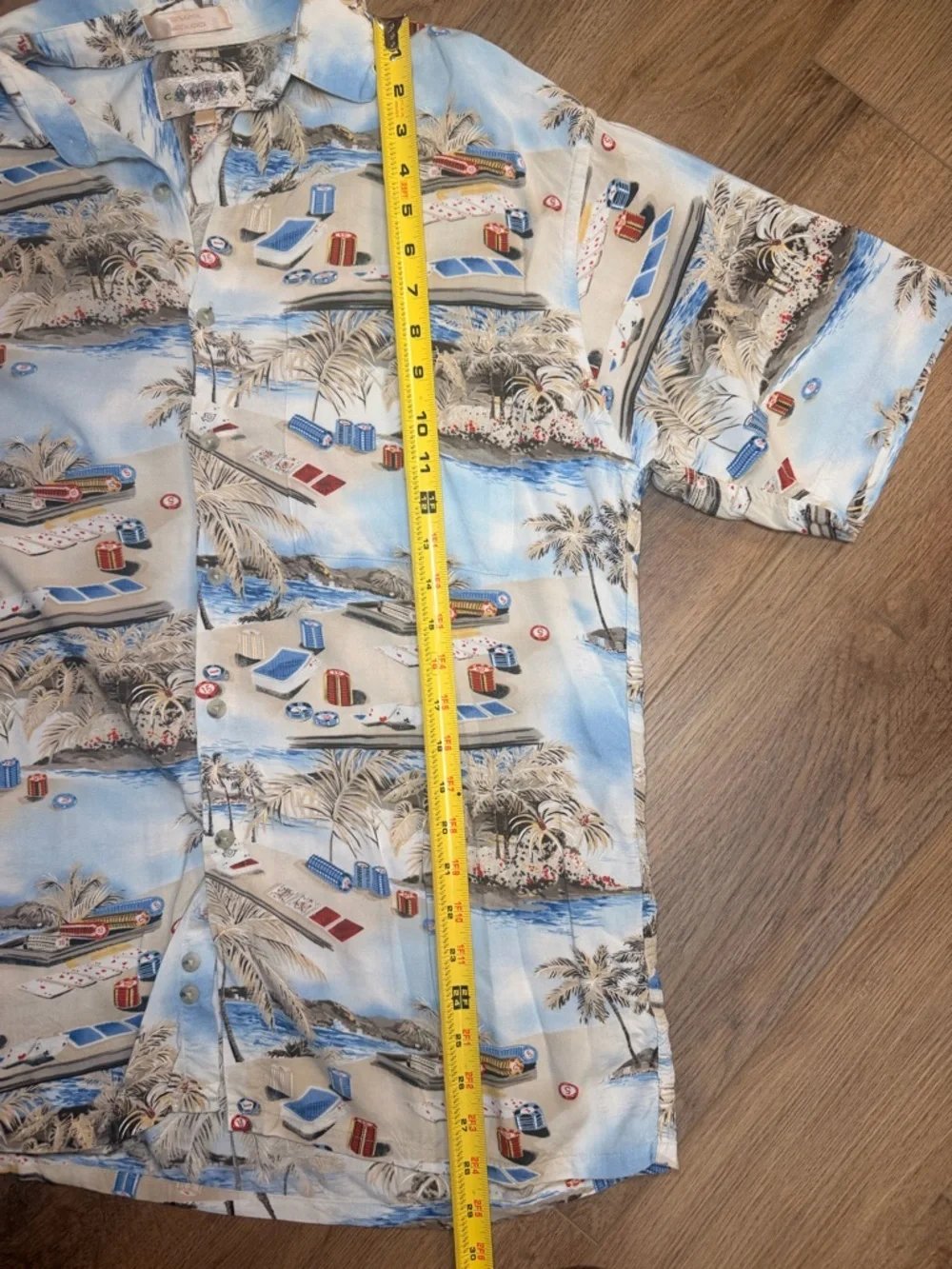 Vintage Campia Rayon Camp Shirt Men M Short Sleeve Hawaiian Resort Wear 90s Y2K‎
